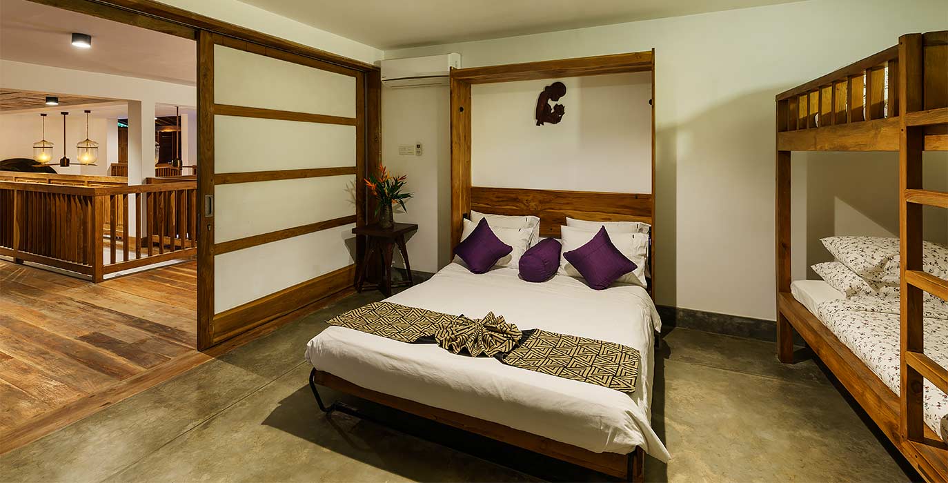 Royal indigo bedroom Luxury villa