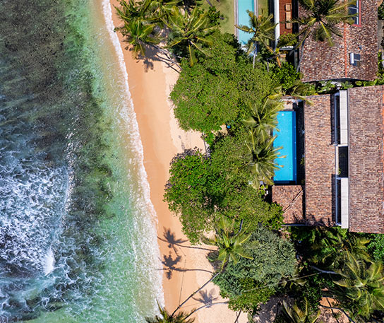 Luxury Beachfront Villa in the Southern Coast of Sri Lanka